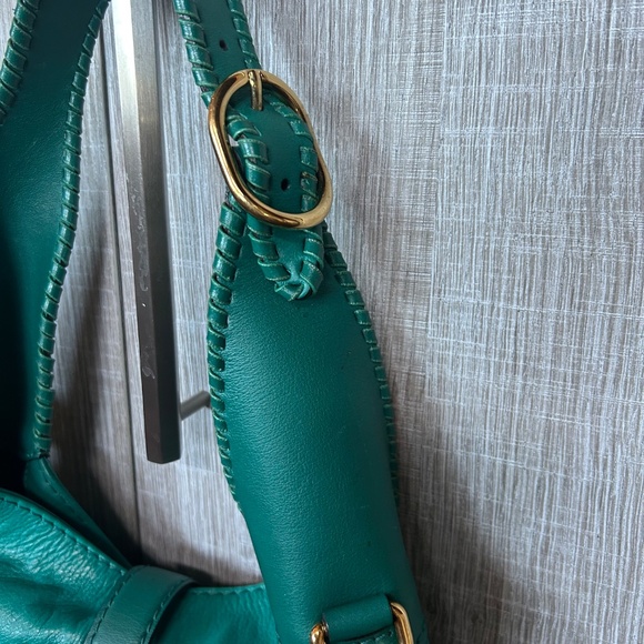 Gucci Turquoise Green Jackie O Tassel Hobo Bag - Picture 5 of 14